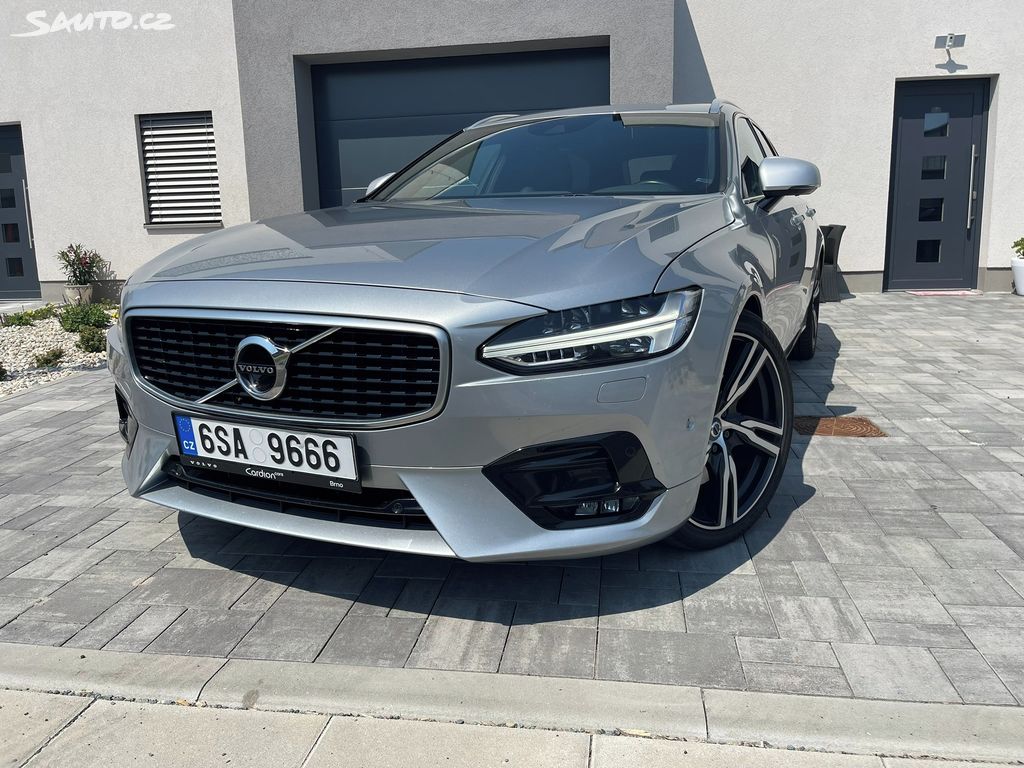 Volvo V90, D5 AWD R-Design, B&W